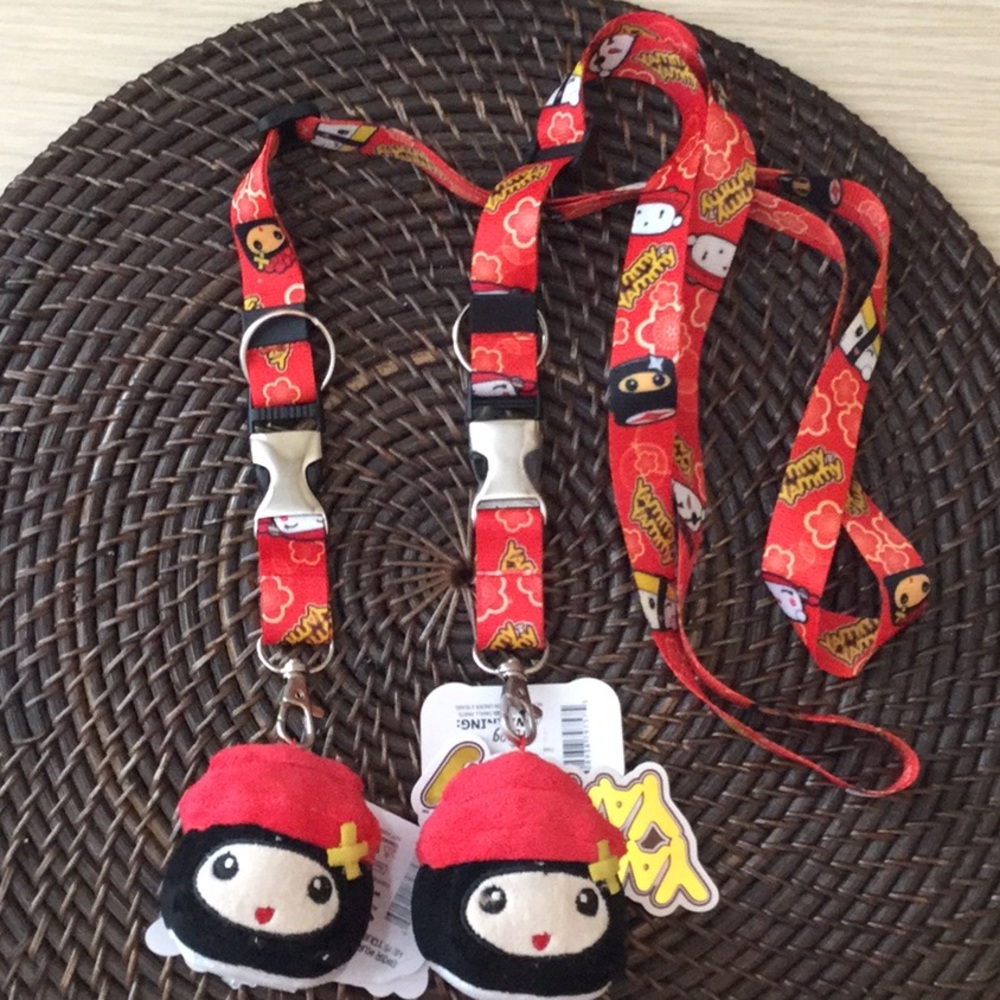 Yammy yammy lanyards, pack of 2
